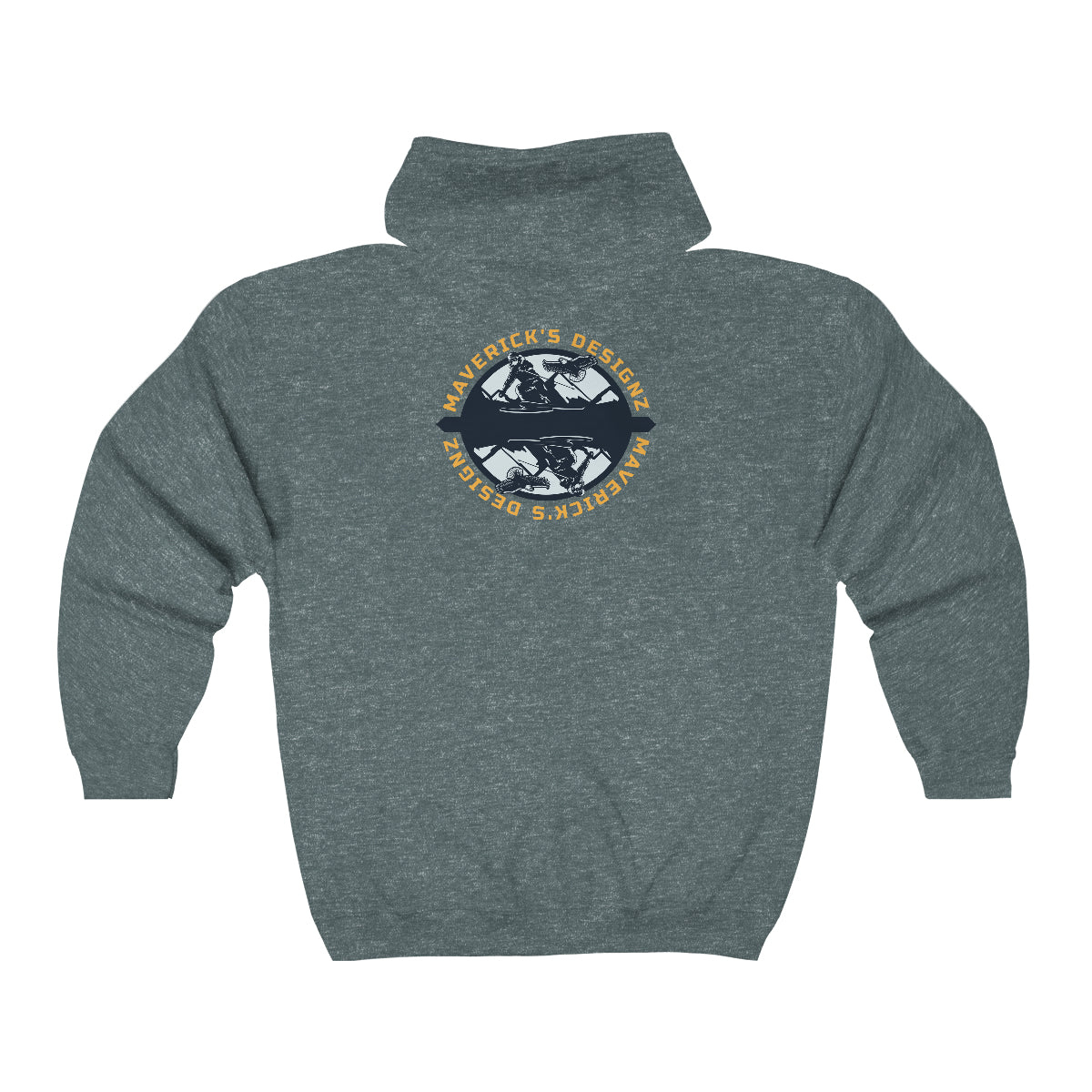 Full Zip Hooded Sweatshirt
