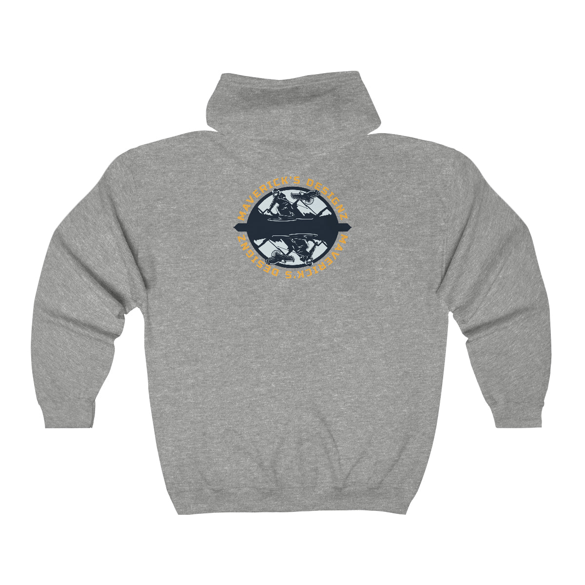 Full Zip Hooded Sweatshirt