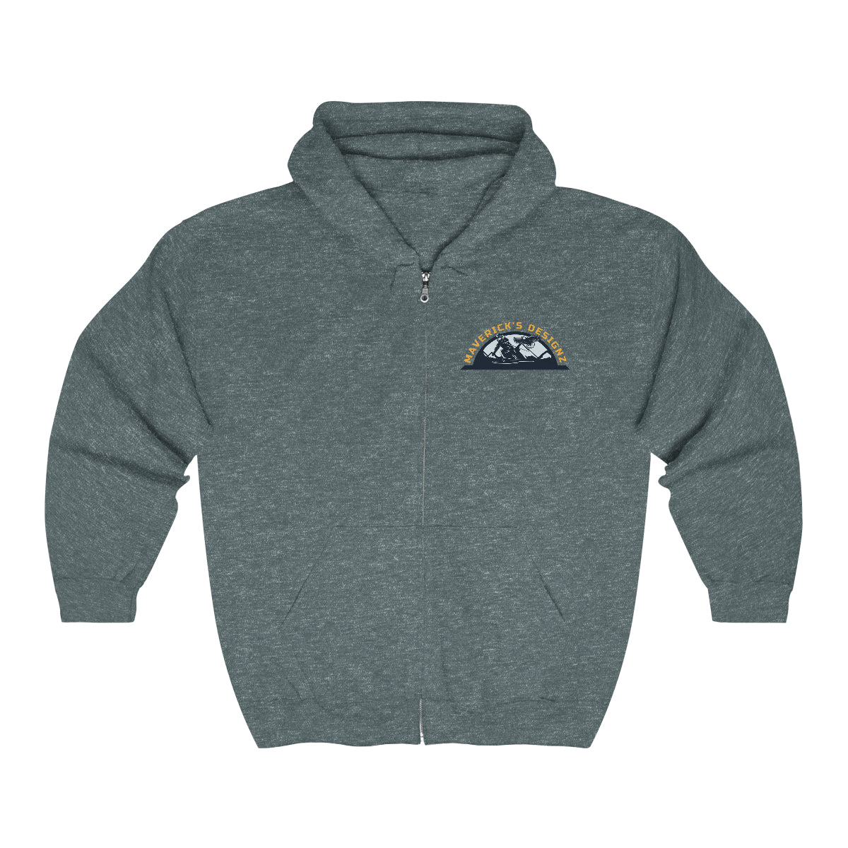 Full Zip Hooded Sweatshirt