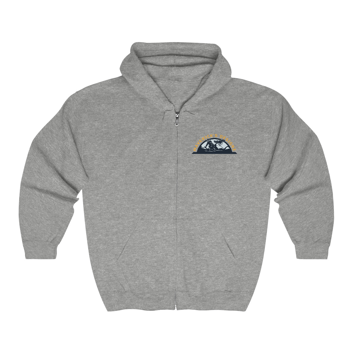 Full Zip Hooded Sweatshirt