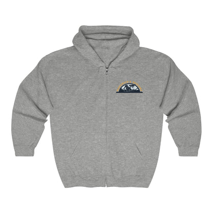 Full Zip Hooded Sweatshirt